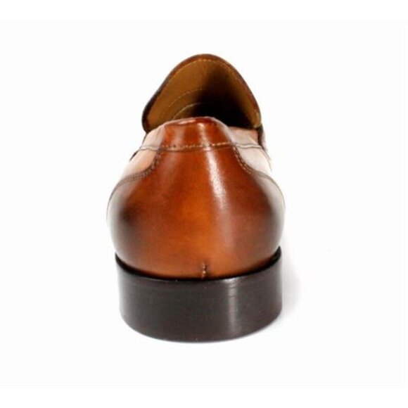 Italian Handmade Men\'s Leather Boot / Madou Brown Moccasin Loafers for Men’s / M main image 4
